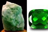 绿色砂石宝石原石图(绿色砂石宝石原石图片)